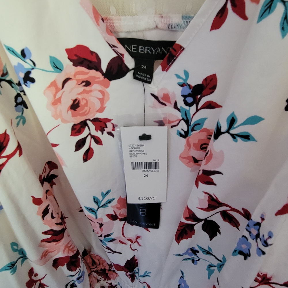 Lane Bryant Floral Dress
